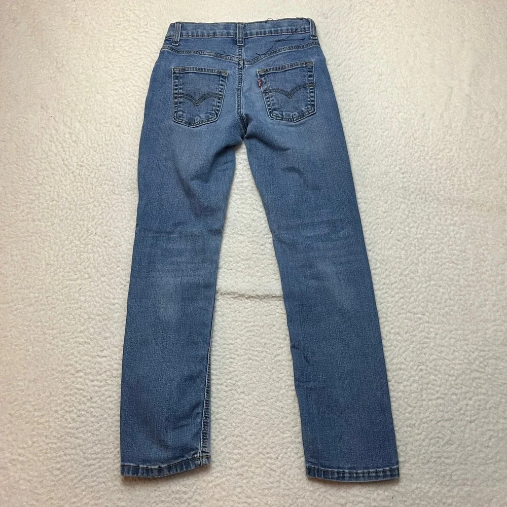 Levis Jeans Boys 12 Blue Performance 511 Slim Fit Stretch Denim 617844318101